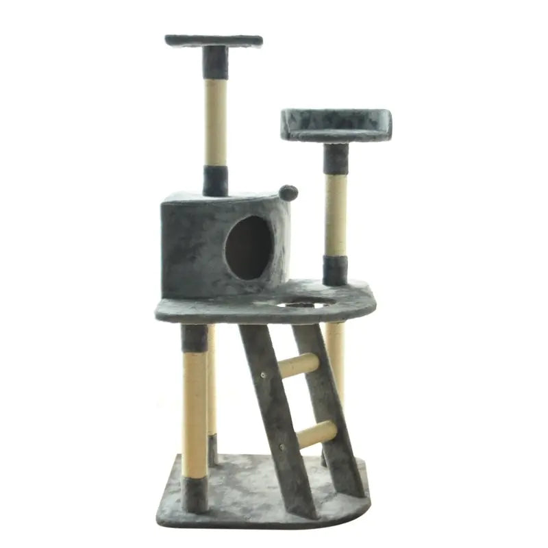 Cat Tree with Cozy Bed and Shelves for Cats