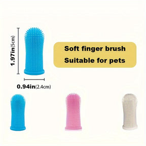 Soft Silicone Pet Toothbrush