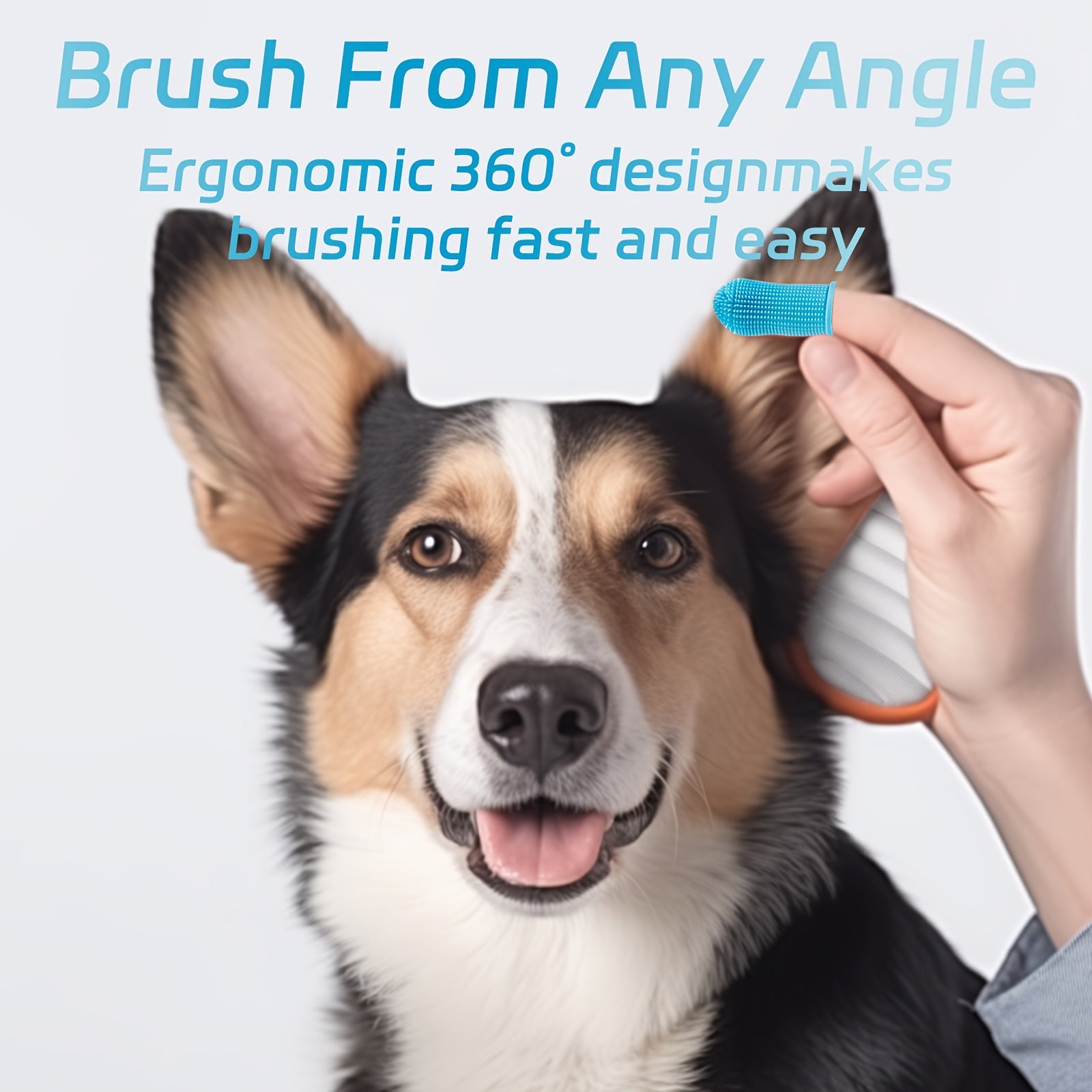 Soft Silicone Pet Toothbrush