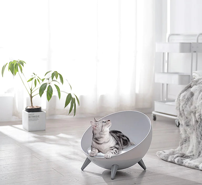 Half-Dome Pet Bed for Cats and Dogs - Seasonal Use